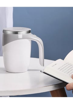 Generic Easy Automatic Magnetic Stirring Coffee Mug,Self Stirring Mug Magnetic Stirring Cup Rotating Home Office Travel Mixing Cup Suitable for Coffee/Milk/Tea/Hot Chocolat (WHITE)  - Image 2
