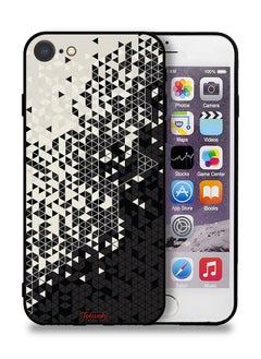 Apple iPhone 8 Protective Case Pattern Digital Art Triangle