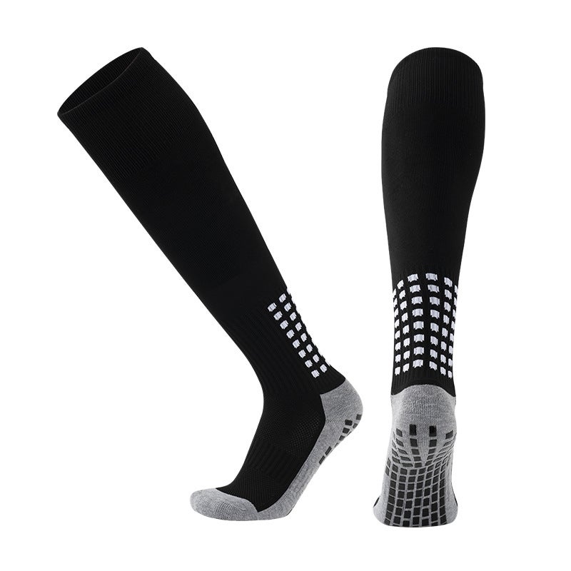 Generic Cross-border football socks long tube thickened towel bottom sports socks adult dispensing non-slip wear-resistant breathable outdoor sports socks C25 yellow - Image 2