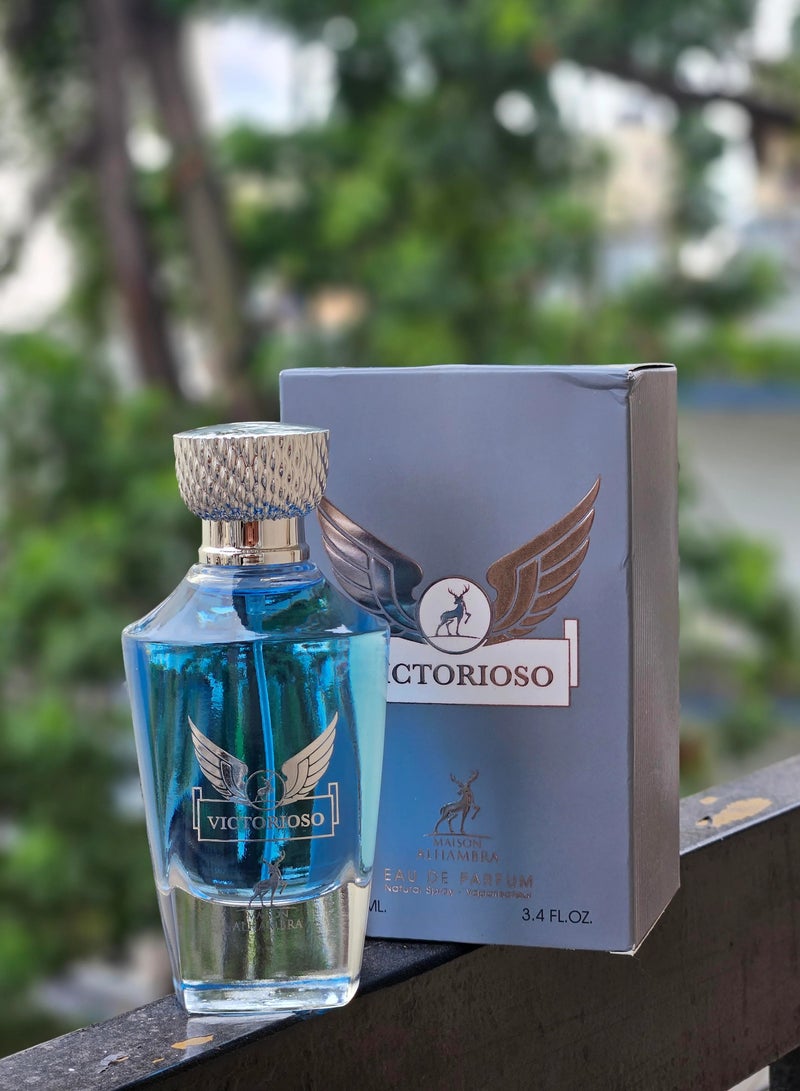 ميزون الهمبرا عطر فيكتوريوسو أو دي برفيوم من ميزون الهمبرا للرجال - 100 مل (مستوحى من باكو رابان إنفيكتوس) - Image 5