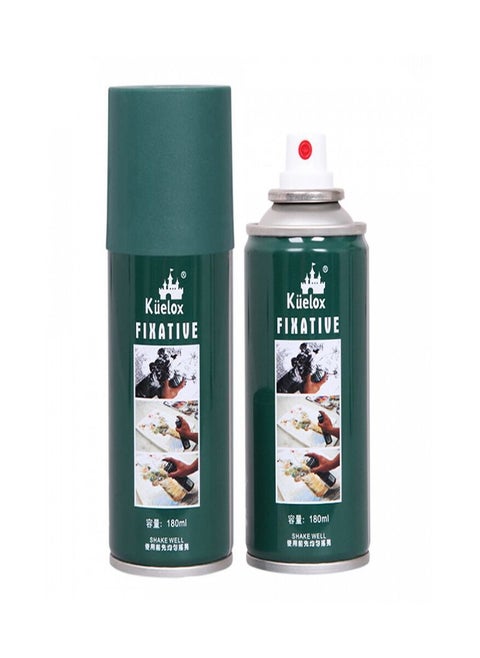 Kuelox Spray Fixative For Charcoals and Pastels Colors, 180 Ml