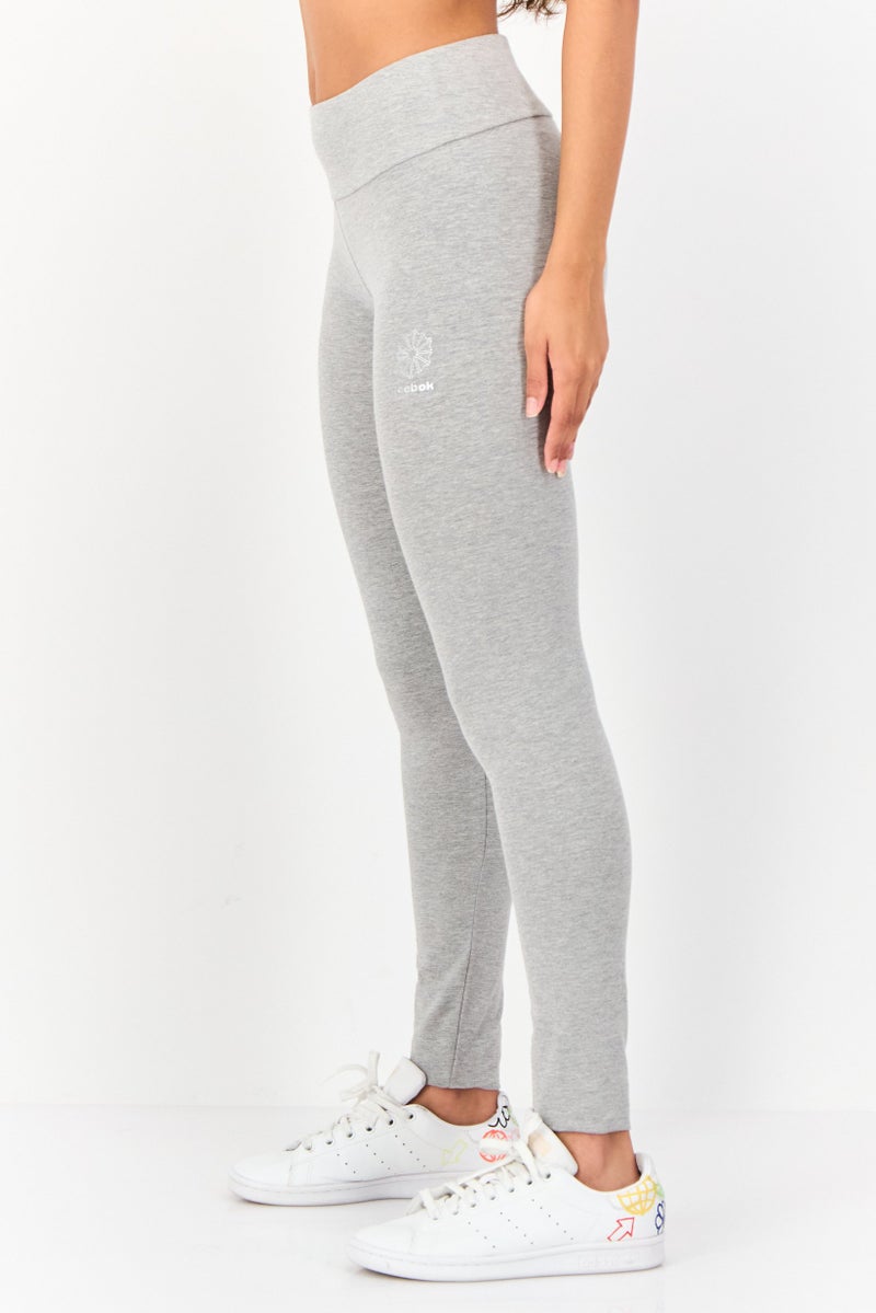 Reebok Women Sportswear Fit  Training Legging, Light Grey - Image 2
