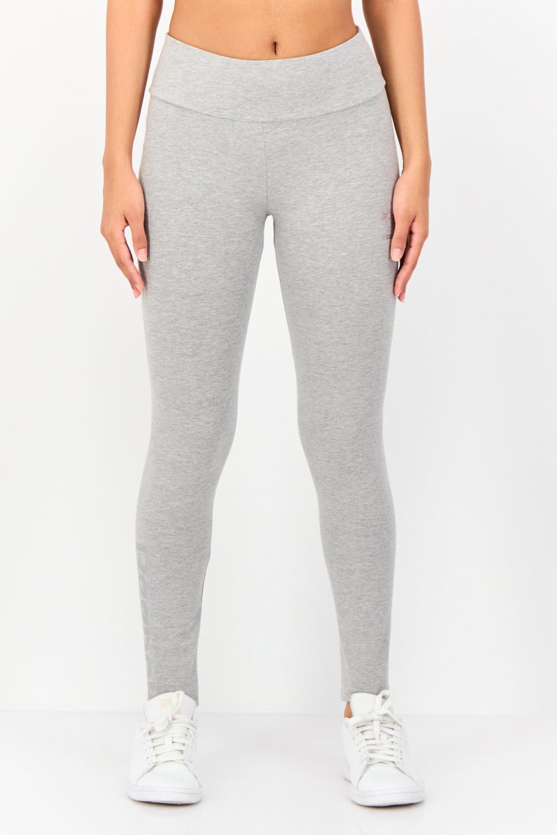 Reebok Women Sportswear Fit  Training Legging, Light Grey - Image 1