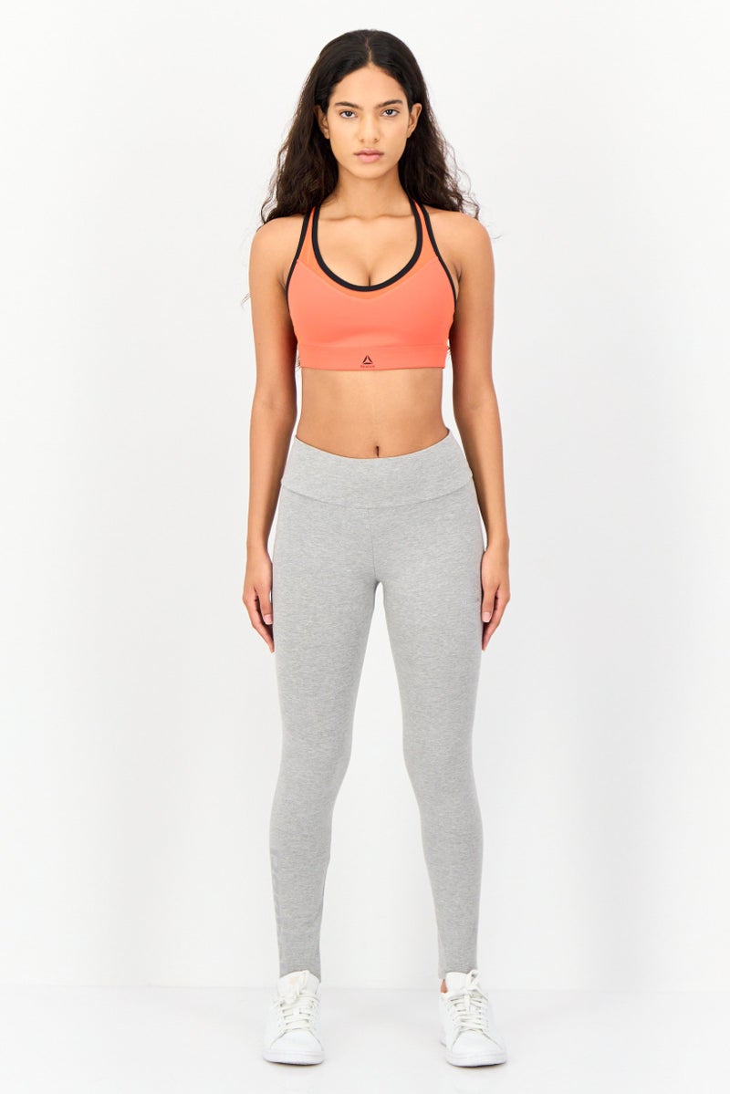 Reebok Women Sportswear Fit  Training Legging, Light Grey - Image 3