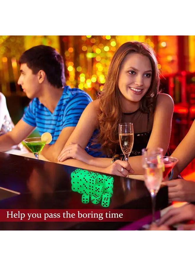 10 Pieces 16mm Glow In The Dark Dice Set For Board Games And Parties - Image 5