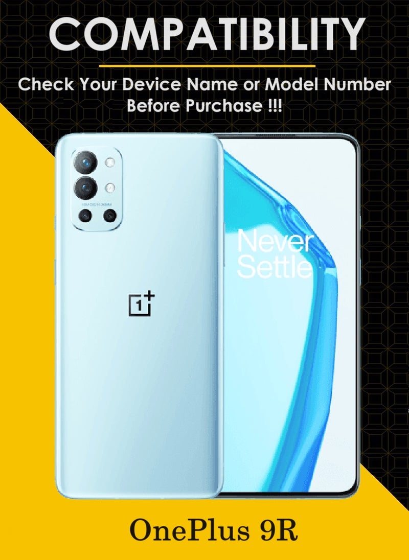 AINA Tempered Glass Screen Protector 5D Designed For OnePlus 9R Full Glue Edge to Edge Full Screen Coverage And Bubble Free - Image 3