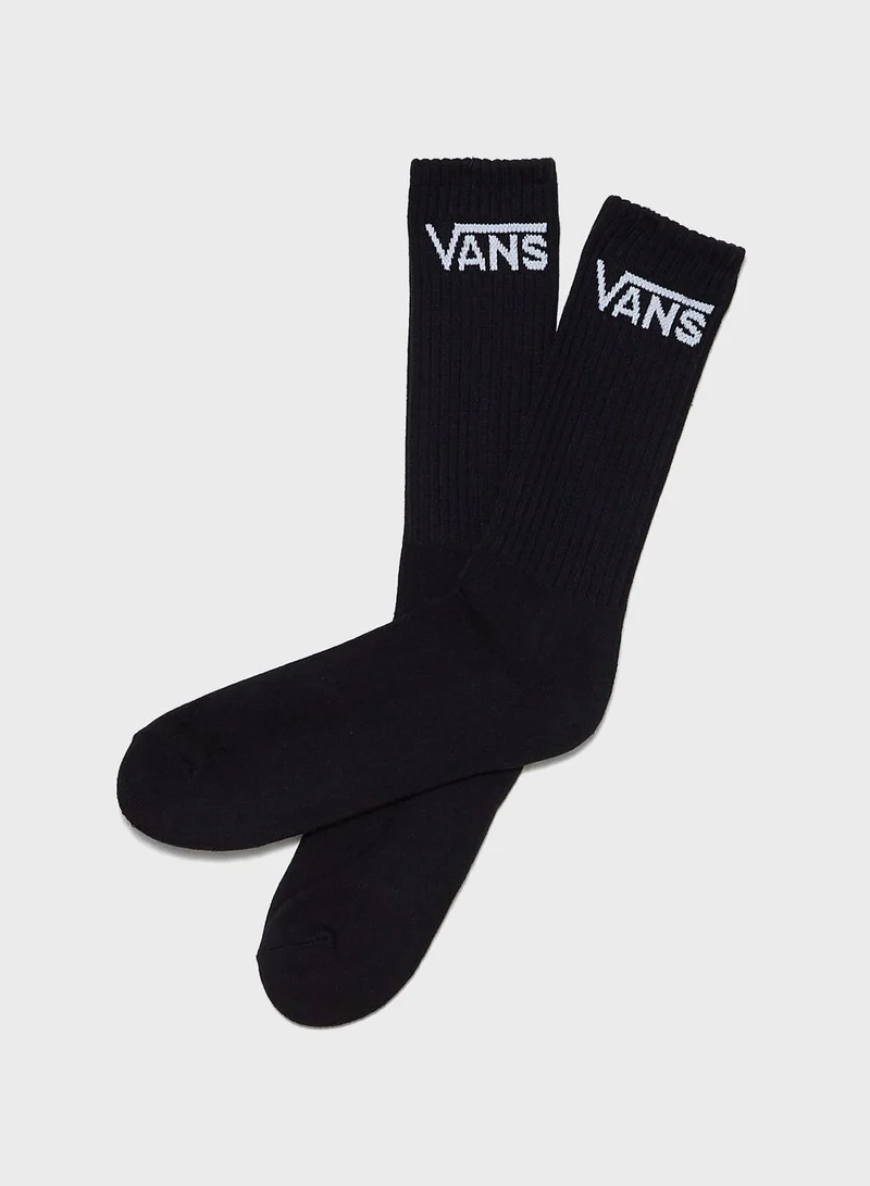 VANS 3 Pack Classic Crew Socks