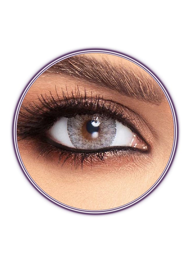 Luminous Unisex Disposable Contact Lenses LumLatinGrey-5.25 - Image 1