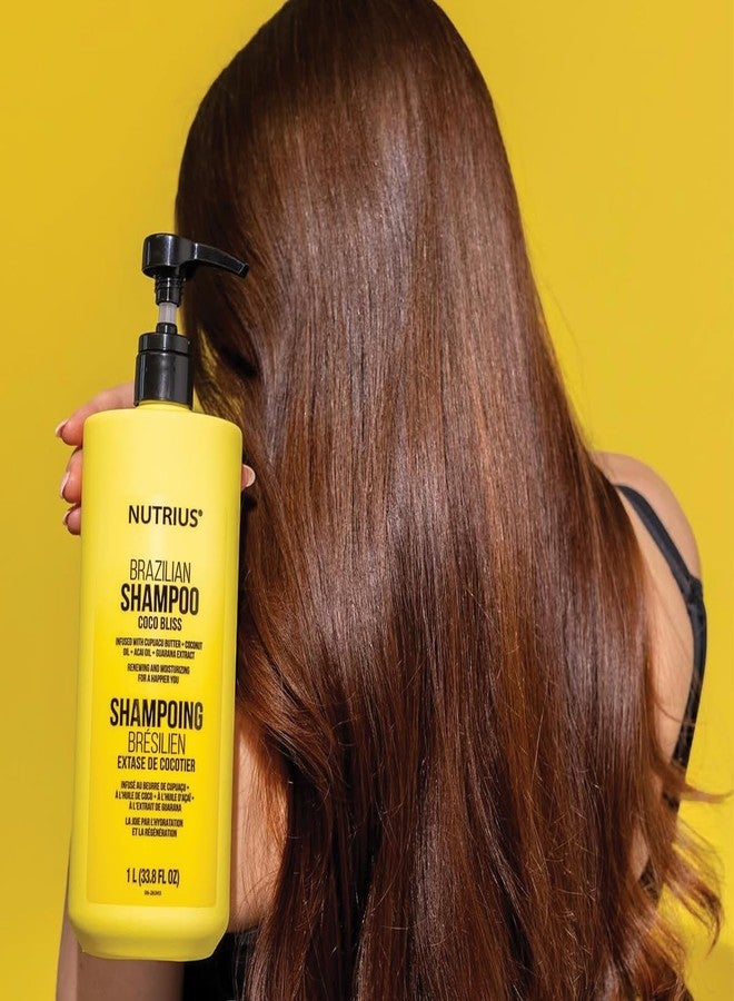 Nutrius Brazilian Shampoo Coco Bliss - For Silky-Smooth Hair 33.8 FL OZ - Image 4
