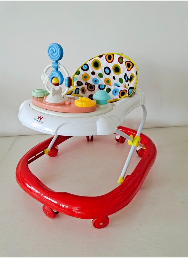 kiddoz Baby Walker - Red  - Image 2