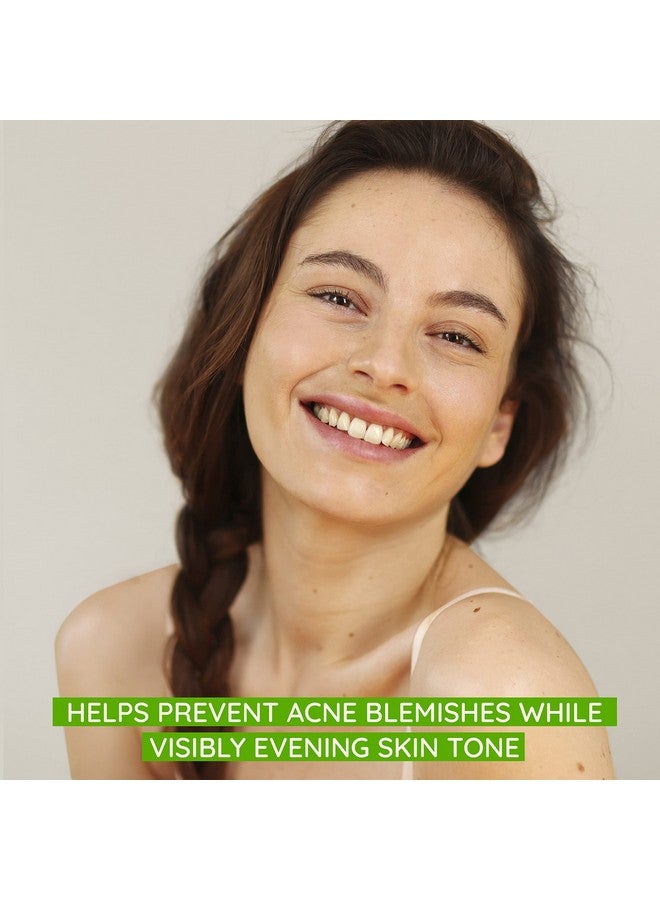 مرطب الوجه Positively Radiant Clear Complexion، مرطب للوجه لعلاج حب الشباب بفول الصويا وحمض الساليسيليك للبشرة الدهنية، تركيبة مضادة للحساسية، خالية من البارابين، غير كوميدوغينيك، مضخة، 4 أونصة سائلة - Image 2