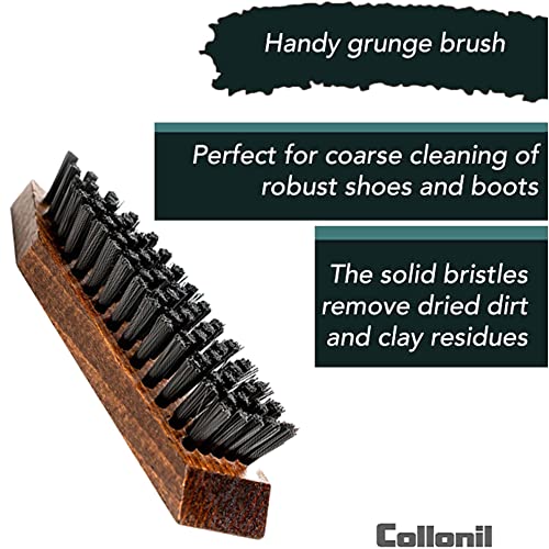 Collonil Cleaning Brush for Stubborn Dirt – Dirt Brush for Rough Cleaning with Hard bristles, Easy Shoe Cleaning to Remove Firmly Attached Dirt - Versatile in use - Image 4