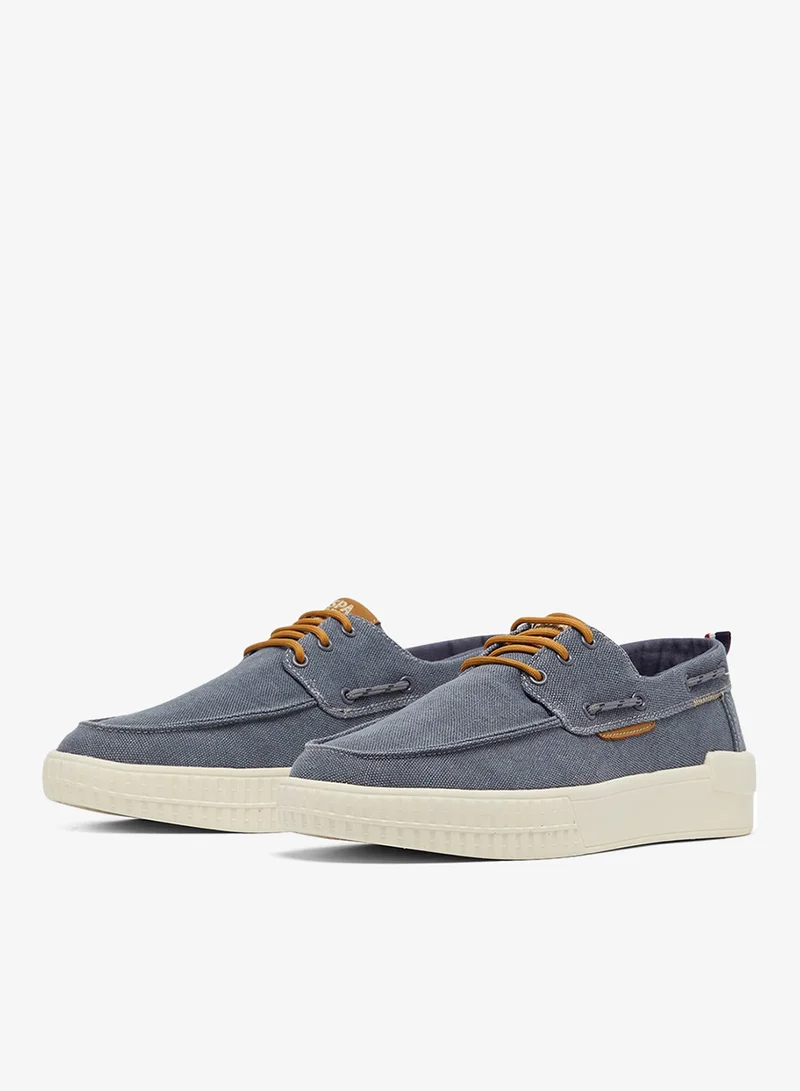U.S. Polo Assn. Navy Men's Low Top Sneaker - Lightweight lace Design Shoes with Iconic Branding for a Clean Look for Men | Best Price UAE
