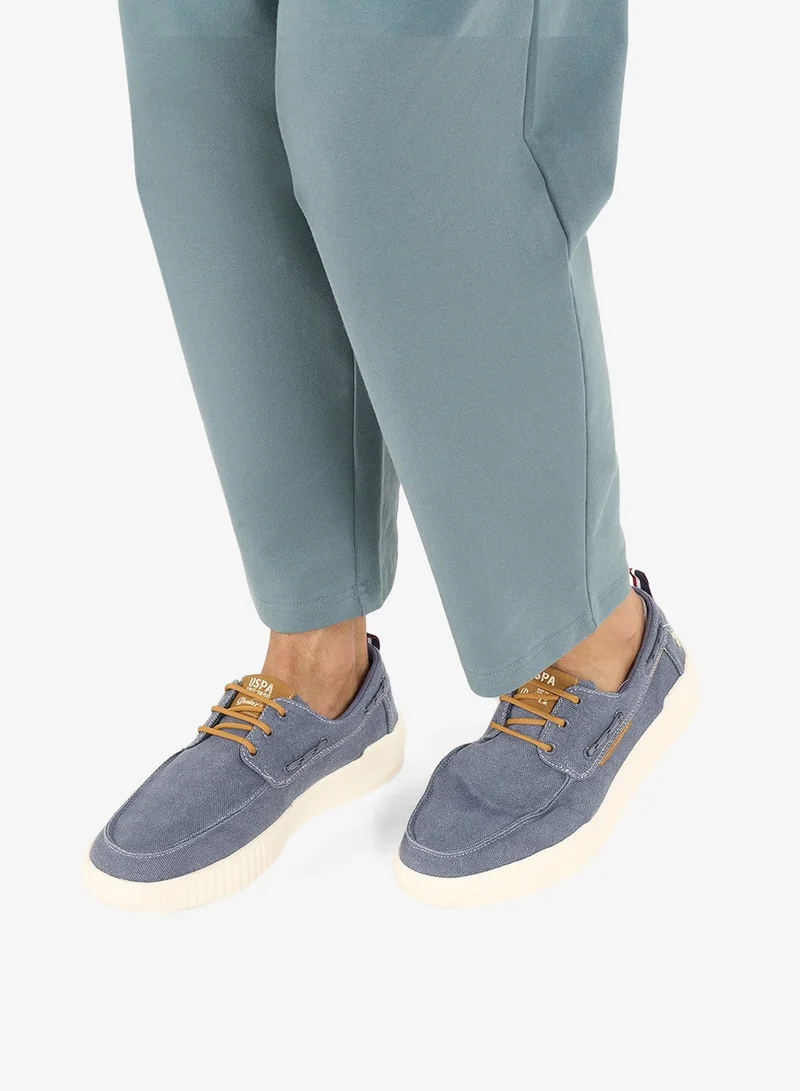 U.S. Polo Assn. Navy Men's Low Top Sneaker - Lightweight lace Design Shoes with Iconic Branding for a Clean Look for Men | Best Price UAE