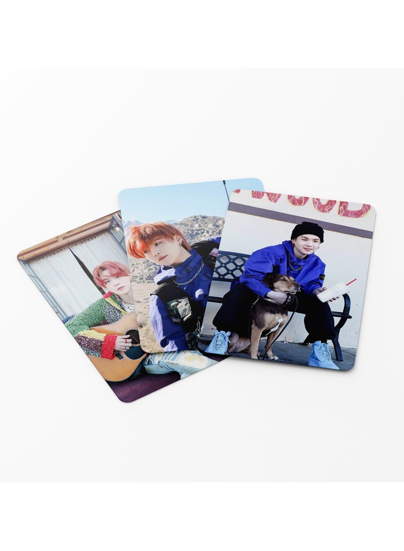 NIBEMINENT 55 Pcs Kpop Suga Wholly or Whole Me Lomo Cards Card For Fans Collection Gifts - Image 2