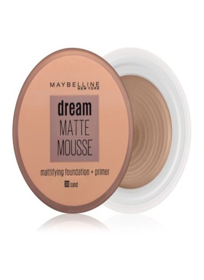 MAYBELLINE NEW YORK - Maybelline - Dream Matte Mousse Foundation, Sand 30 - Image 1