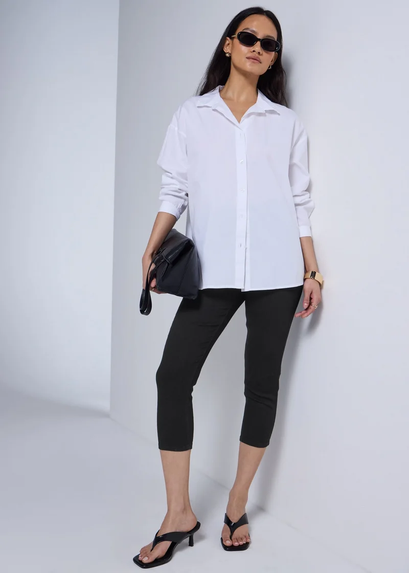 ماتلان Black Cropped Jeggings