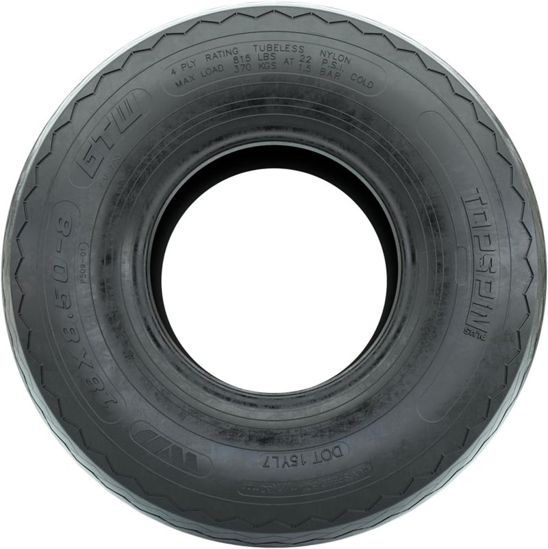GTW إطار جولف GTW توبسبين سو توث 18x8.5-8 لعربات الجولف للاستخدام في ملاعب الجولف أو الشوارع الأساسية - Image 4