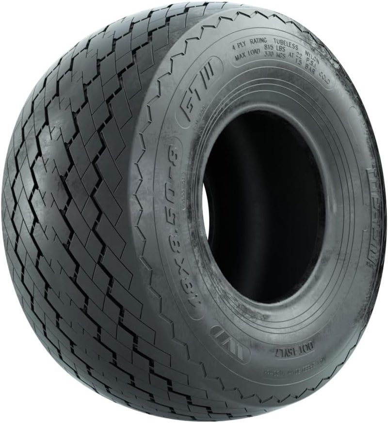 GTW إطار جولف GTW توبسبين سو توث 18x8.5-8 لعربات الجولف للاستخدام في ملاعب الجولف أو الشوارع الأساسية - Image 1