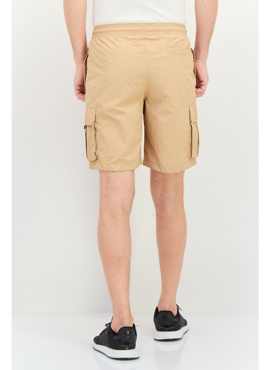 Puma x Select Men Sportswear Fit Outdoor Cargo Shorts, Tan  - Image 3