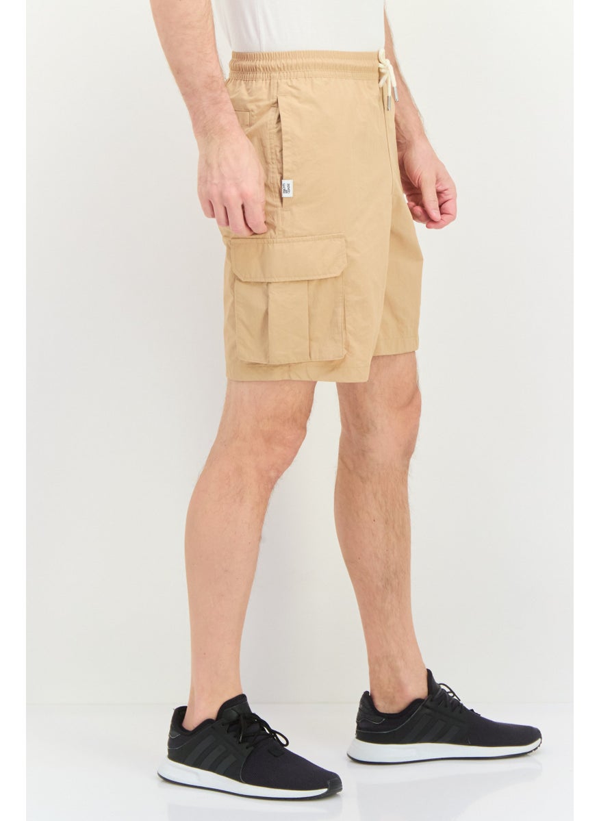 Puma x Select Men Sportswear Fit Outdoor Cargo Shorts, Tan  - Image 2
