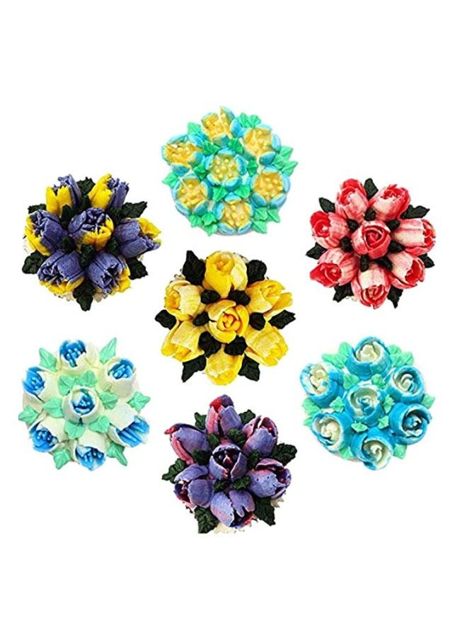 Cool Baby Russian tulip flower cake cream pastry baking decoration tools 7 pieces set - Image 3