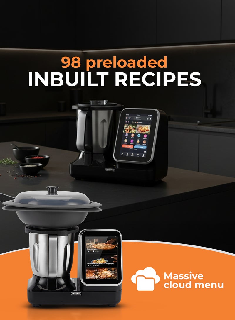 GEEPAS Smart Multi Cooker 12 Versatile Functions 5 L 1000 W GSMC35059 BLACK - Image 4
