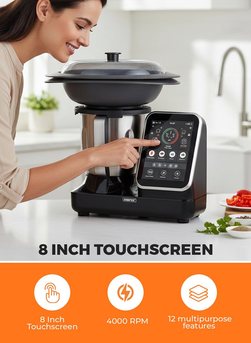GEEPAS Smart Multi Cooker 12 Versatile Functions 5 L 1000 W GSMC35059 BLACK - Image 3