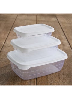 Home Box Spectra 3-Piece Pearl Container Set 850 ml  - Image 1