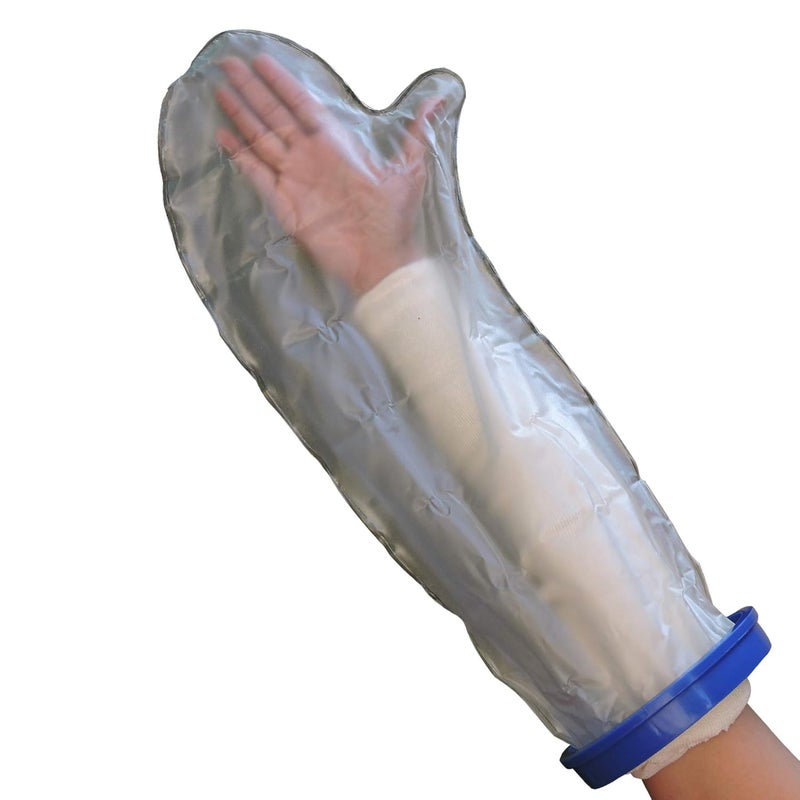 ANCIENTIMPEX Waterproof Arm Cast Cover for Protection While Taking Shower Lightweight Arm Cast Guard Transparent for Bath and Shower Reusable Cast Protector for Adults to Keep Casts and Bandages Dry - Image 4