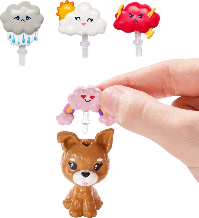 Barbie Wellness - Breathing Exercise Doll, Blonde Doll, 5 Light and Guided Meditation Exercises, Dog Included GNK01