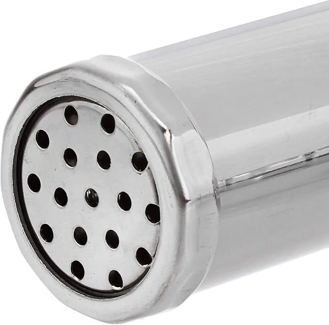 Saleberate Stainless Steel Kitchen Press for Noodles Murukku Namkeen and Snacks Manual Sancha Sev Chakli Gathiya Sevaiya Maker Silver Kitchen Tool  - Image 5