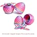 Flavery 3D Printed Flying Dragon in Egg Rainbow Dino Easter Egg with 9 Winged Dragon Inside Easter Basket Stuffers Colorful Fidget Toy Birthday Gift Flexible Desk Pet Figure Candy Rainbow - Image 4
