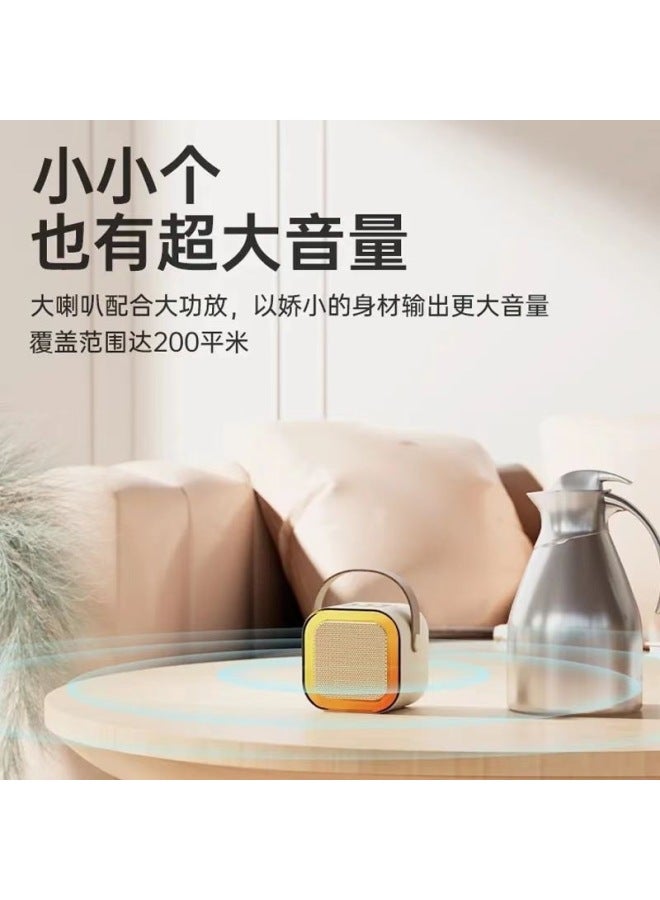 Neutral Wireless Portable Karaoke Speaker Microphone Outdoor Singing Bluetooth Speaker Household Small Family Ktv - Image 4