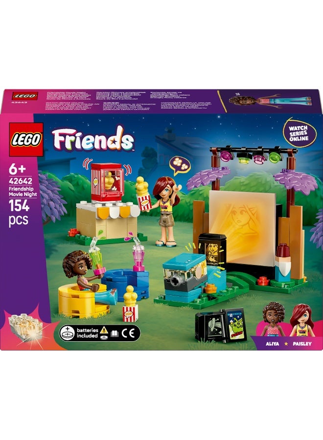LEGO Friends Friendship Movie Night 42642 Building Set (154 Pieces) - Image 2