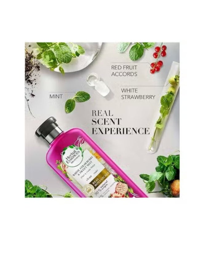 هربل إيسنسز هيربل اسنسز بلسم  بالفراولة البيضاء والنعناع الحلو 400 مل - Image 4