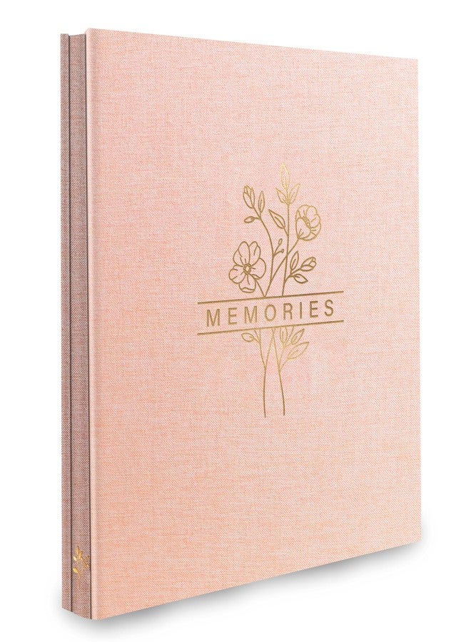 Holoary Photo Album 4x6 500 Photos, 500 Pockets Picture Album, Linen Fabric Cover Big Picture Book for Photos, 4x6 Photo Albums for Memories Family Weddings Travel(Pink) - Image 1