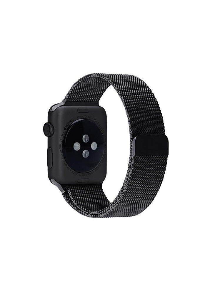 Stainless Steel Magnetic Band Compatible with Apple Watch 49mm 46mm 45mm 44mm. Adjustable Magnet Metal Strap Men Women - Image 1