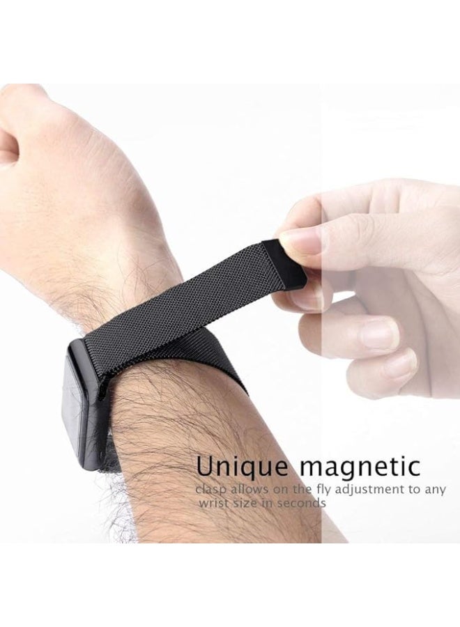 Stainless Steel Magnetic Band Compatible with Apple Watch 49mm 46mm 45mm 44mm. Adjustable Magnet Metal Strap Men Women - Image 4