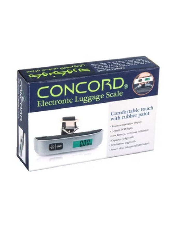 Concord Premium Quality Digital Weight / Luggage Scale Regular - silver - 1 piece