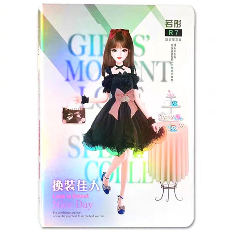 Daniel Axel Magnetic Collecting BookParied with Magnetic Paper Doll for UseGift for 3 Year Old Girls ToddlerOnly Include Magnetic Collecting BookNot Include Paper Doll Accessories - Image 3