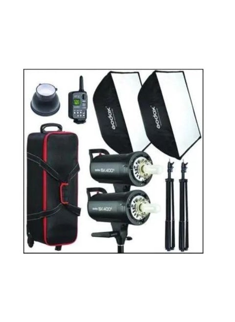 GODOX STUDIO 2 HEAD KIT SK400II