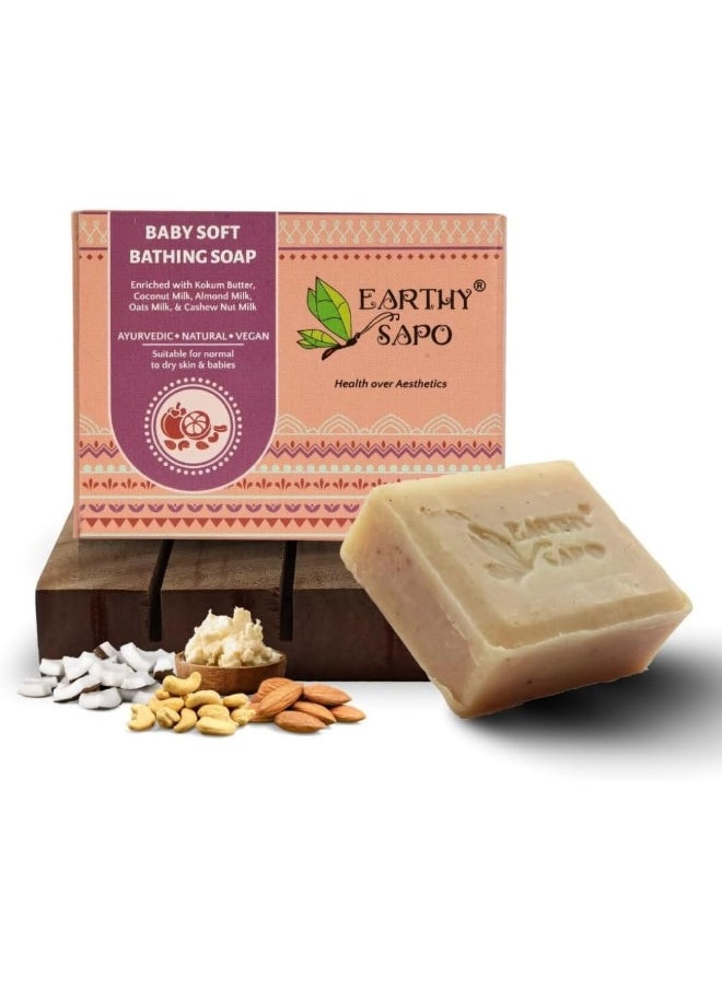 Earthy Sapo Baby Soft Bathing Soap - 100g - pzsku/Z3709FEEA318DADFC0766Z/45/_/1741315815/3fe703f8-1643-4765-9c01-65269519af9a