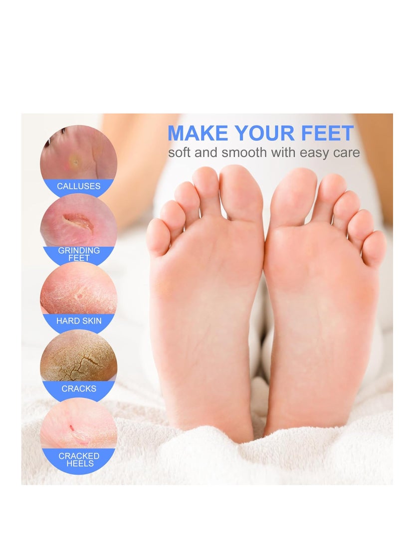 APPTI 5 Packs Foot Peel Mask Exfoliating Callus Peel Natural Exfoliator Foot Mask for Dry Cracked Feet for Men and Women Feet Peeling Mask  - Image 4