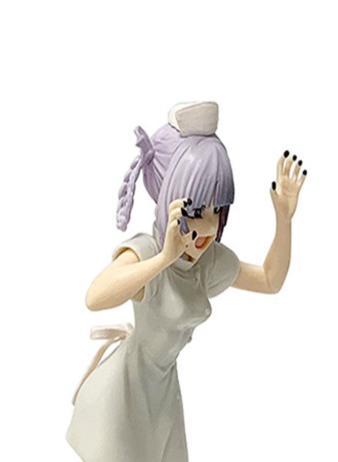 هالامودو ليلة خارج نافذة المثلث : ميناتو Nanakusa ممرضة فتاة أنيمي حرف النموذج ، وتستخدم لتزيين سطح المكتب . هدية عيد ميلاد ، لعبة جمع دمية 19 سم - Image 3