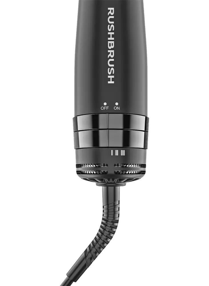 Rush Brush 1000W Ceramic VS1 PLASMA Rotating Hair Styler - Black - Image 2