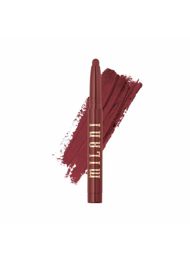 MILANI Ludicrous Matte Lip Crayon (150 Lovesick) - Long Lasting Cream-to-Matte Lip Color, Matte Lip Color Stock With Glide-On Formula, Vegan & Cruelty-Free - Image 1