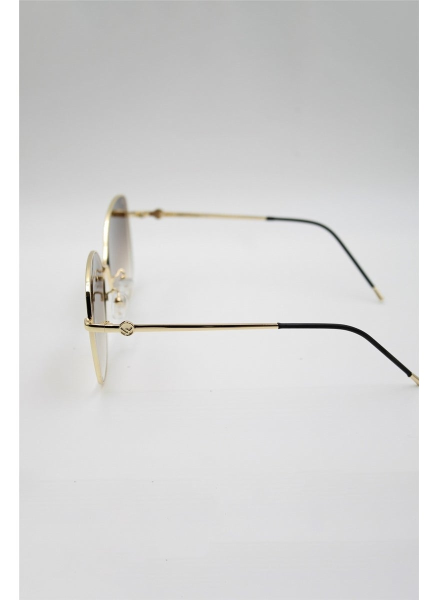 La Viva Women's Brown Sunglasses 2LV17074R001  - Image 3