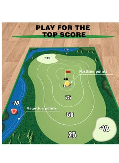 SYOSI SYOSI, Golf Game Mat, Hitting Practice Sticky Ball Mat, Indoor Outdoor Games for Adults and Family, Kids Play Game Golf Set, Backyard Games Outdoor Toys for Kids  - Image 3