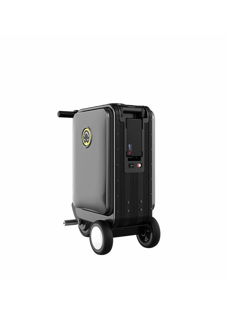 Airwheel SE3S Smart Travel Bag Electric Scooter with 250W Motor, Speed ​​up to 13km/h, Controlled via Mobile App, 73.26Wh Lithium-ion Battery (Removable), Charge your devices via external USB ports, Load weight up to 110kg, Allowed to be taken on plane, Bag weight up to 10kg, TSA security lock, LED ambient lighting, Storage space up to 20L